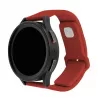 Bracelete de silicone para relógio 22 mm FIXED FIXSST2-22MM-RD com pinos de troca rápida, vermelho