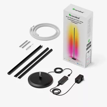 Candeeiro de pé Nanoleaf N7204K02-1FL 22W RGBW – iluminação RGB ajustável e branco sintonizável