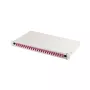 Patch Panel DIGITUS DN-96432-4 19 polegadas 1HE 24× LC Duplex OM4 cinzento