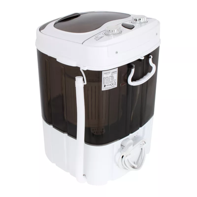 Máquina de lavar de carga superior Camry Premium CR 8054 3 kg castanho, branco
