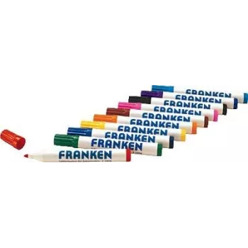 Marcador Franken Z1901 Multicolor 10 unid. cores de escrita Multicolor