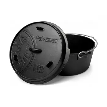 Petromax ft9-t panela de estufar 7,5 l preto (FT9-T)