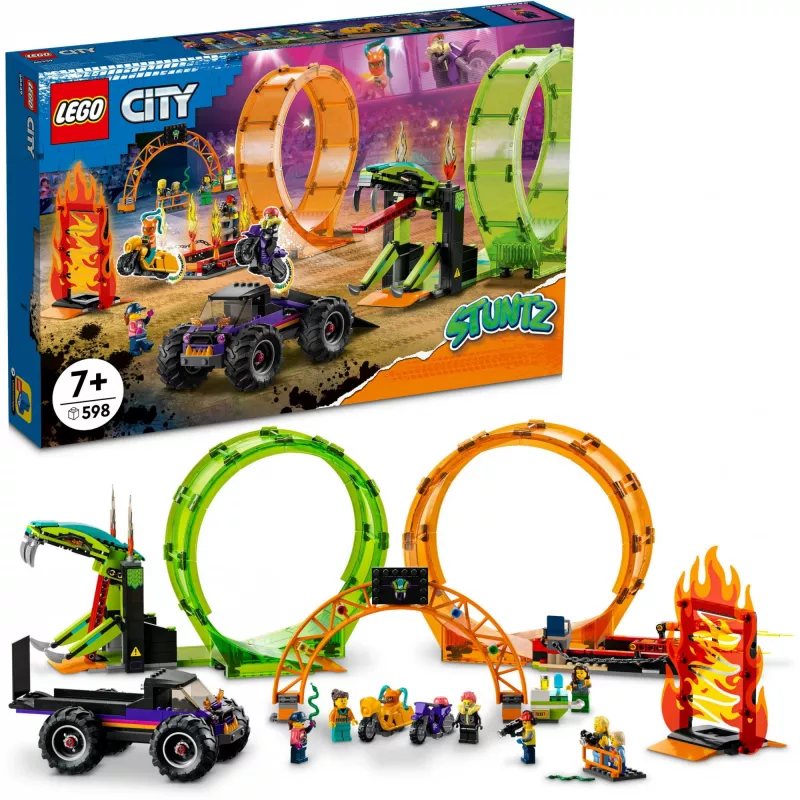 LEGO City 60339 LEGO® CITY Espetáculo de Duplo Loop (60339)