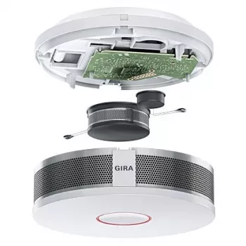 Detetor fotoelétrico de reflexão GIRA Dual Q