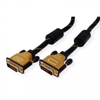 ROLINE GOLD cabo de monitor DVI, ST-ST (24+1) dual link 3,0m (11.04.5513)