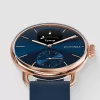 Withings ScanWatch 2 - relógio com ECG, frequência cardíaca, SpO2, monitorização de atividade e sono (38 mm, azul ouro rosa)