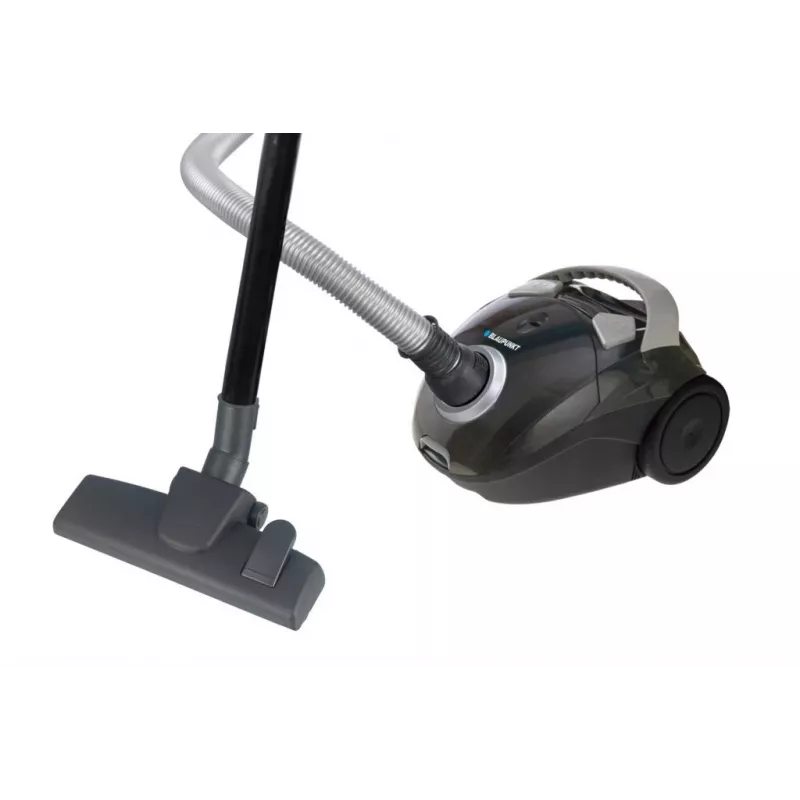 Aspirador de pó com saco BLAUPUNKT VCB101 — 700 W, saco de 2 l, tubo metálico telescópico, preto