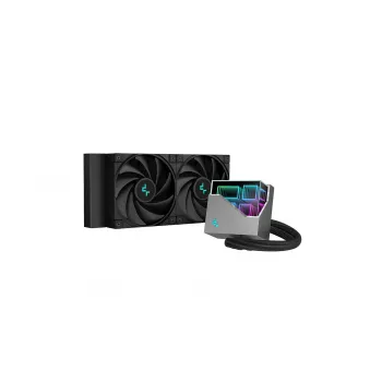 Arrefecedor líquido all-in-one DeepCool LT520 12 cm preto 3,27 mmH2O