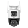 Câmara de vigilância IP Imou Cruiser Dual Turret exterior 2304 x 1296 píxeis montagem no teto