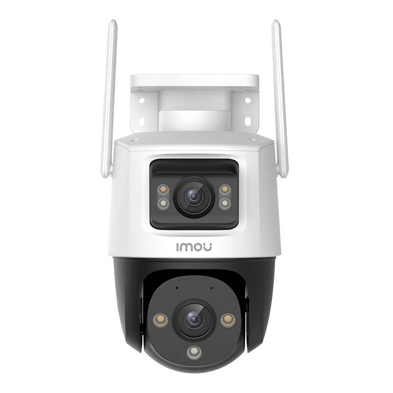 Câmara de vigilância IP Imou Cruiser Dual Turret exterior 2304 x 1296 píxeis montagem no teto
