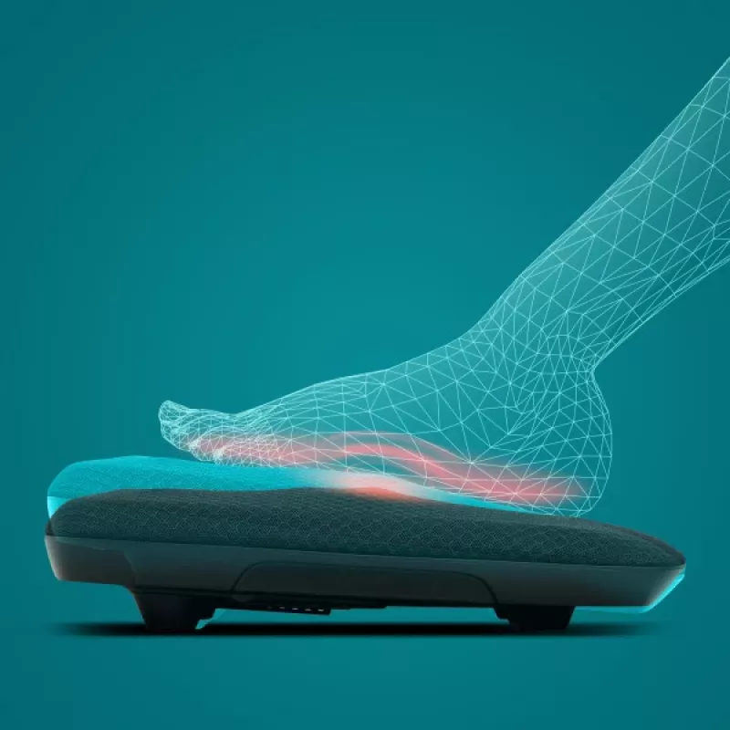 Massajador de pés HoMedics FM-TS12H-EU Shiatsu Deluxe com funções de calor e amassamento