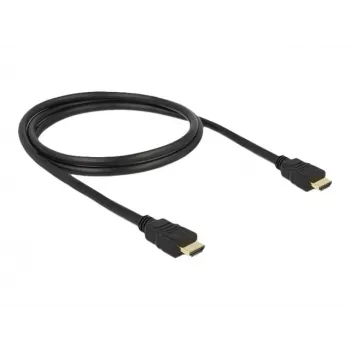 Cabo HDMI DeLOCK 84752 1m Type-A macho para macho preto