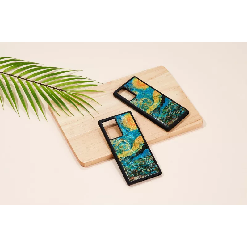 Capa de proteção iKins para Samsung Galaxy Note 20 – starry night preto