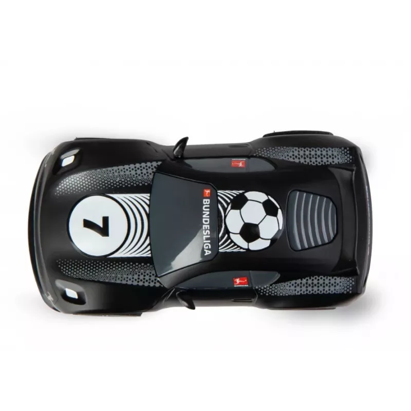 Carro RC Bundesliga Mini RC 1:43 preto