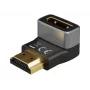 Goobay 72011 Adaptador angular HDMI™ 270° Vertical, 8K @ 60 Hz, dourado, Preto, Prateado | Goobay