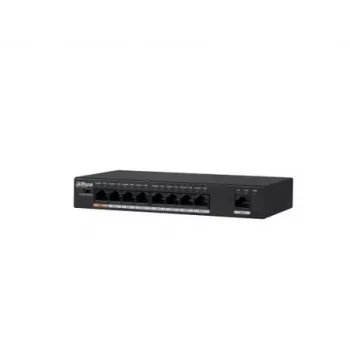 Dahua Technology PFS3009-8ET-96 Switch não gerido L2 Fast Ethernet (10/100) Power over Ethernet (PoE) preto