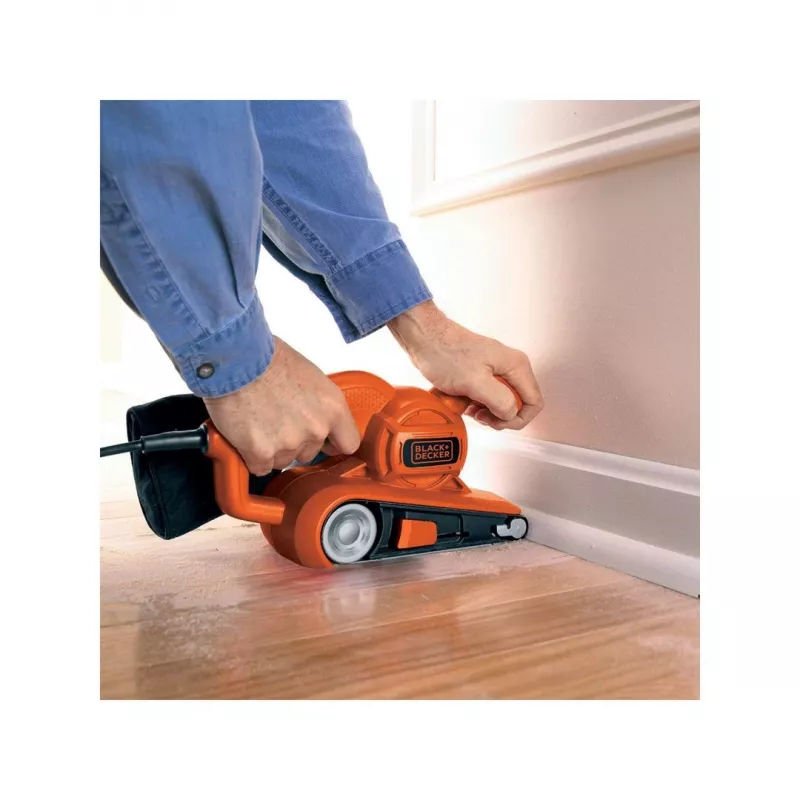 Black & Decker KA86-QS lixadora portátil lixadora de cinta laranja