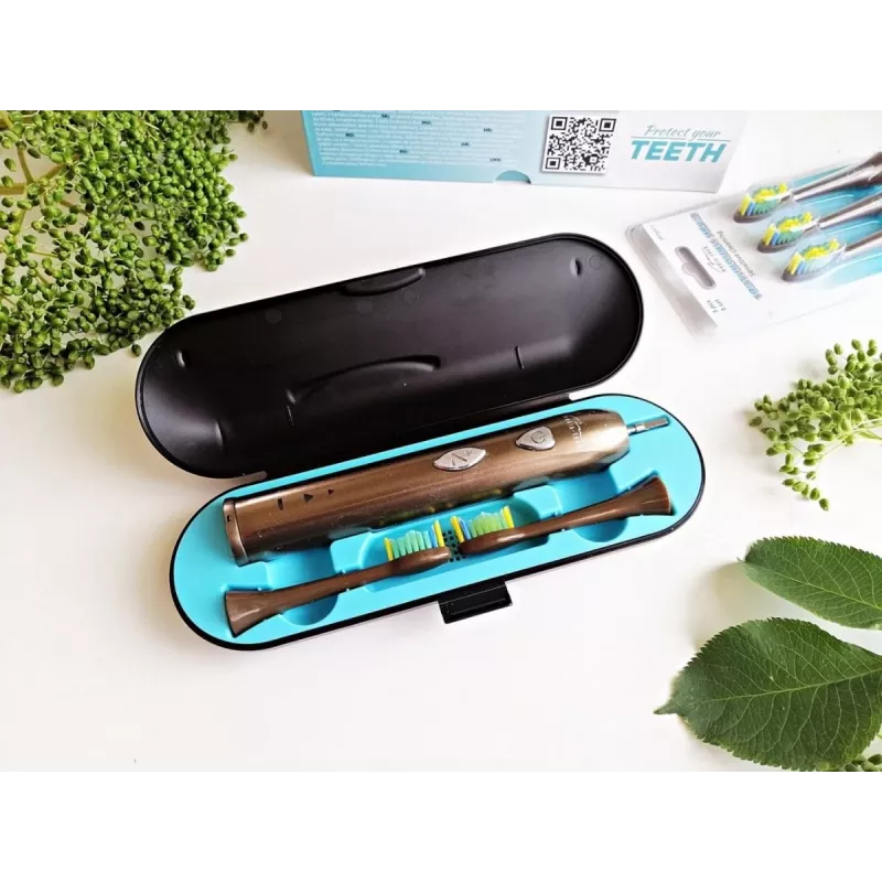 Escova de dentes Media-Tech SONIC WAVECLEAN adulto castanho