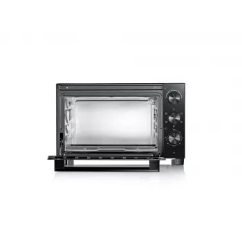 Mini-forno SEVERIN TO 2075 — capacidade de 30 l, 1600 W, independente, preto, função de grelhar