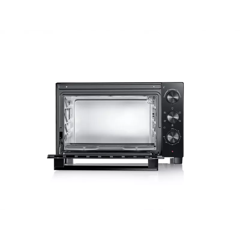 Mini-forno SEVERIN TO 2075 — capacidade de 30 l, 1600 W, independente, preto, função de grelhar