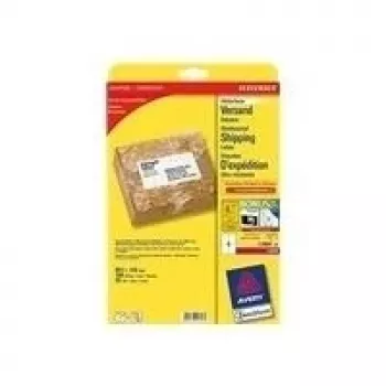 Avery Zweckform L7994 - adesão permanente - branco - 99,1 x 139 mm 100 etiquetas (25 folhas x 4) etiquetas de envio (L7994-25)