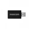 Maxcom MC02 Wave adaptador sem fios para rádio automóvel, preto