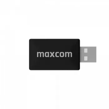 Adaptador de rádio automóvel sem fios MAXCOM MC02 Wave com conectividade Bluetooth para streaming de áudio no carro
