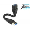 Cabo USB DeLOCK 0,15 m 2xUSB3.0-A