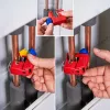 Corta-tubos Knipex TubiX S 3–30 mm, ferramenta de corte compacta para tubos metálicos e plásticos