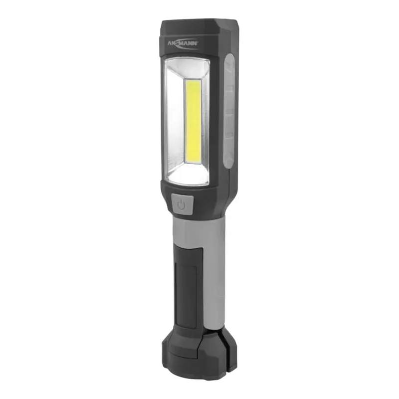 Ansmann WL230B, lanterna, preto, cinzento, IP20, LED COB, 2 lâmpadas, 230 lm