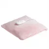 Almofada elétrica Adler AD 7444, 80 W, 2 níveis de calor, lavável, comando, rosa