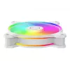Cooler Master MasterFan MF120 Halo2 White Edition MFL-B2DW-21NP2-R2 ventoinha de caixa ARGB de 120 mm, 27 dB, 51,88 CFM, branca