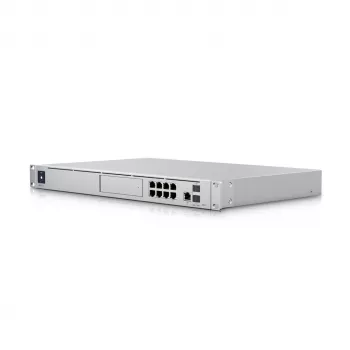 Gateway UBIQUITI Dream Machine Special Edition — Rack 1U, 8x RJ-45 LAN, PoE, CPU 1,7 GHz, 4 GB DDR4, 16 GB Flash, ecrã tátil de 3,3 cm