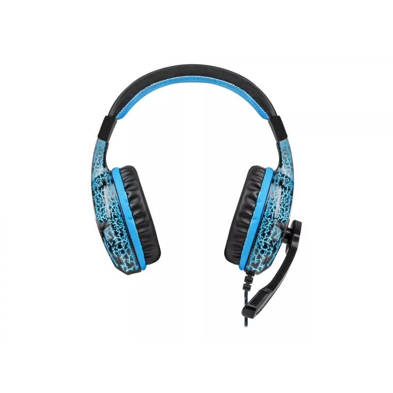 Auscultadores para gamers Fury Hellcat iluminação LED