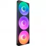 NZXT F360 RGB Core 360mm ARGB pack de 3 preto