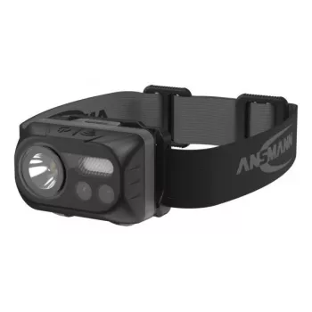 Lanterna de cabeça LED ANSMANN ANS 1600-0386 — a pilhas, iluminação compacta mãos-livres