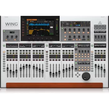 Mesa de mistura Behringer WING 48 canais 10 - 20000 Hz prateado