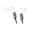 Cabo LogiLink CHA0101 HDMI-AV preto-cinzento 2m HDMI para HDMI macho