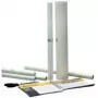 Película de proteção para livros agipa 00263 — autocolante transparente brilhante PP, 500 mm x 3 m, removível