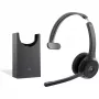 Headset 721 Wireless SINGLE+STAND Carbon preto Usba B