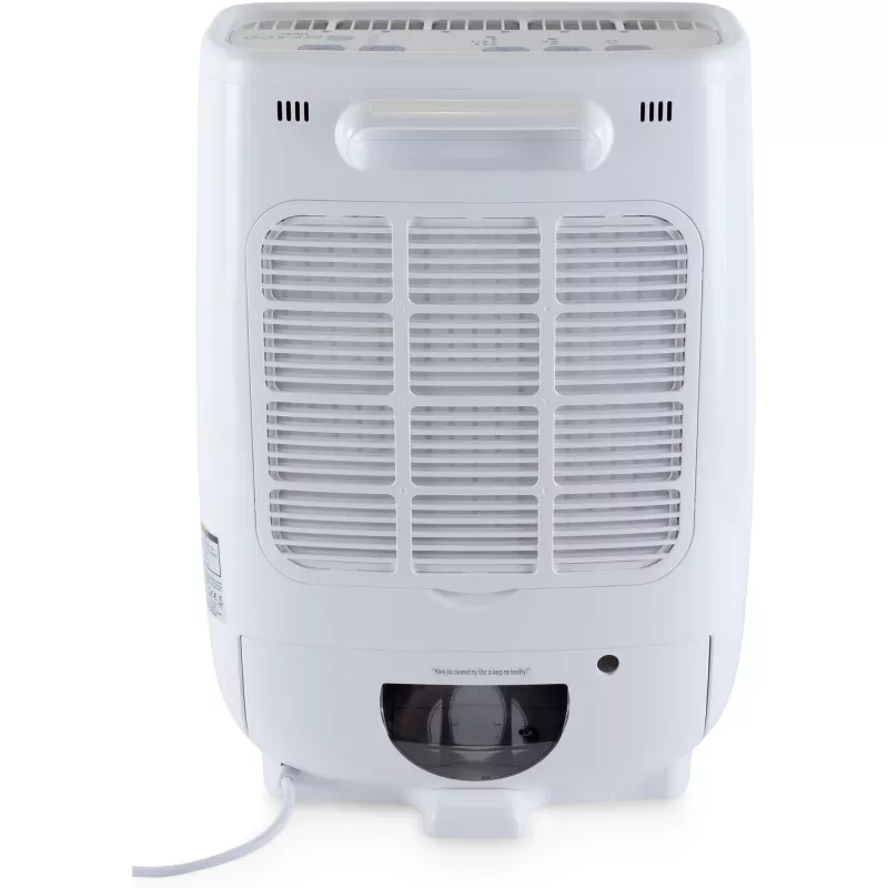 Desumidificador Meaco DD8L Branco de chão – drenagem contínua, design de dessecante energeticamente eficiente