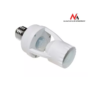 Casquilho com sensor de movimento PIR MACLEAN MCE24, modelo 35100