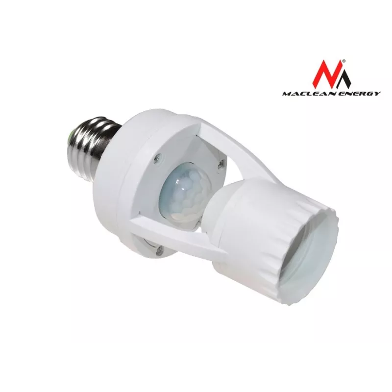 Casquilho com sensor de movimento PIR MACLEAN MCE24, modelo 35100