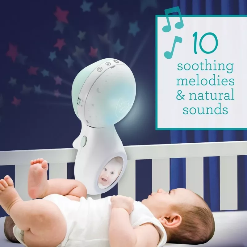 Brinquedo musical B-kids Musix Box 3in1 verde – caixa de música interativa 3 em 1 para bebé com luzes e botões