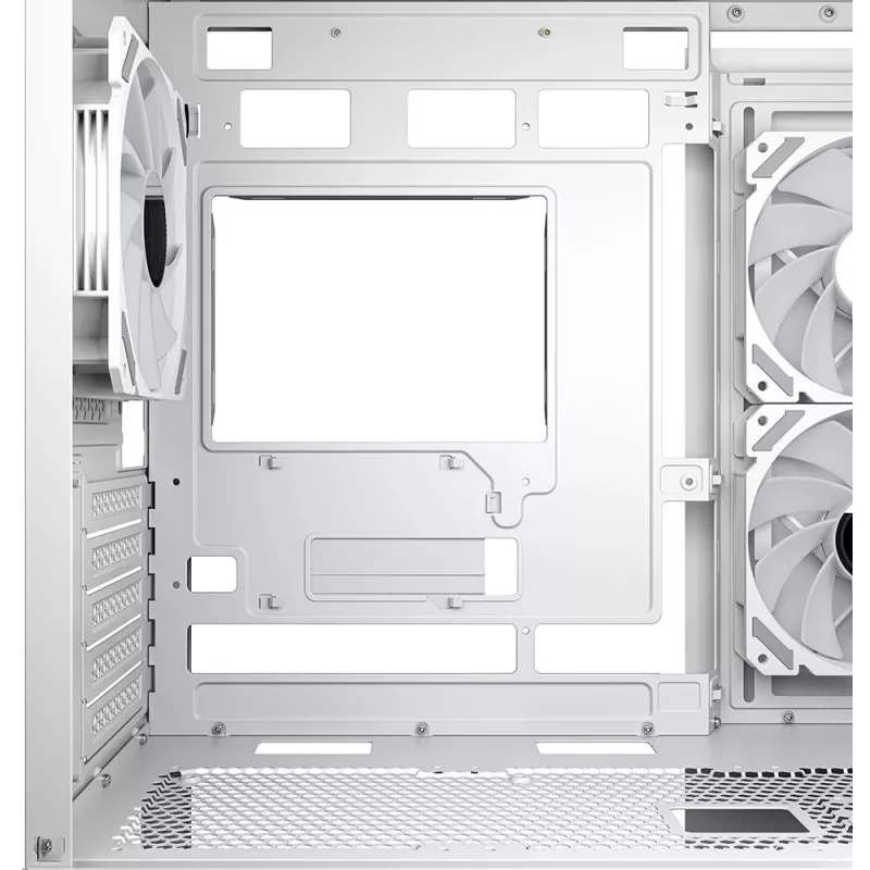 Caixa para PC Sharkoon MK6 RGB Midi Tower branco