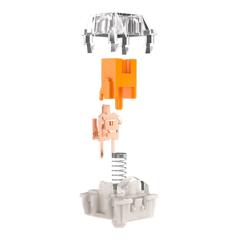 Interruptor de tecla Razer RC21-02040300-R3M1 laranja transparente 36 unidades