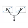 Suporte para dois monitores Digitus, 2x 32, 2x 8 kg