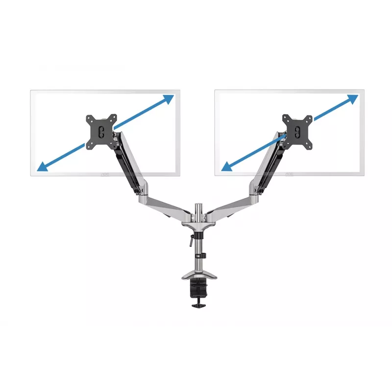 Suporte para dois monitores Digitus, 2x 32, 2x 8 kg