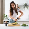 Saleiro e pimenteiro Salter BW12068EU7 preto com moagem ajustável