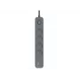 Régua de tomadas TRACER TRALIS47026 com cabo 1,5 m, 4 portas USB e PD 18W